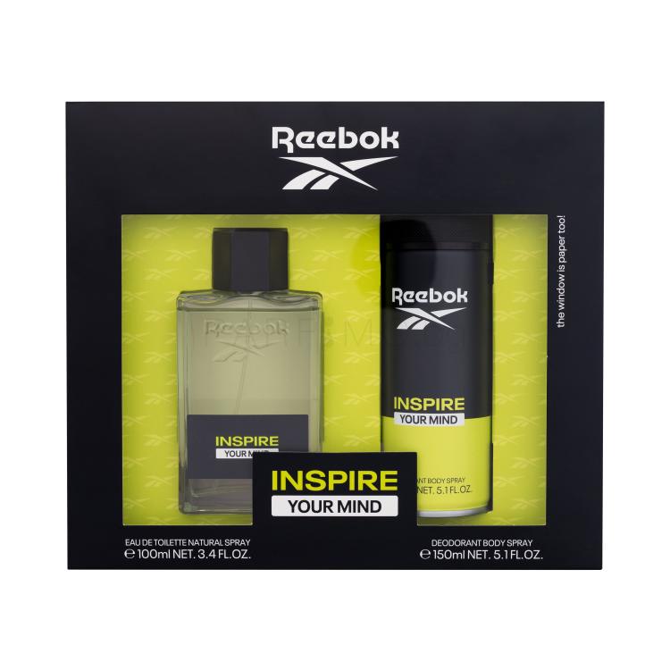 Reebok Inspire Your Mind Подаръчен комплект EDT 100 ml + дезодорант 150 ml