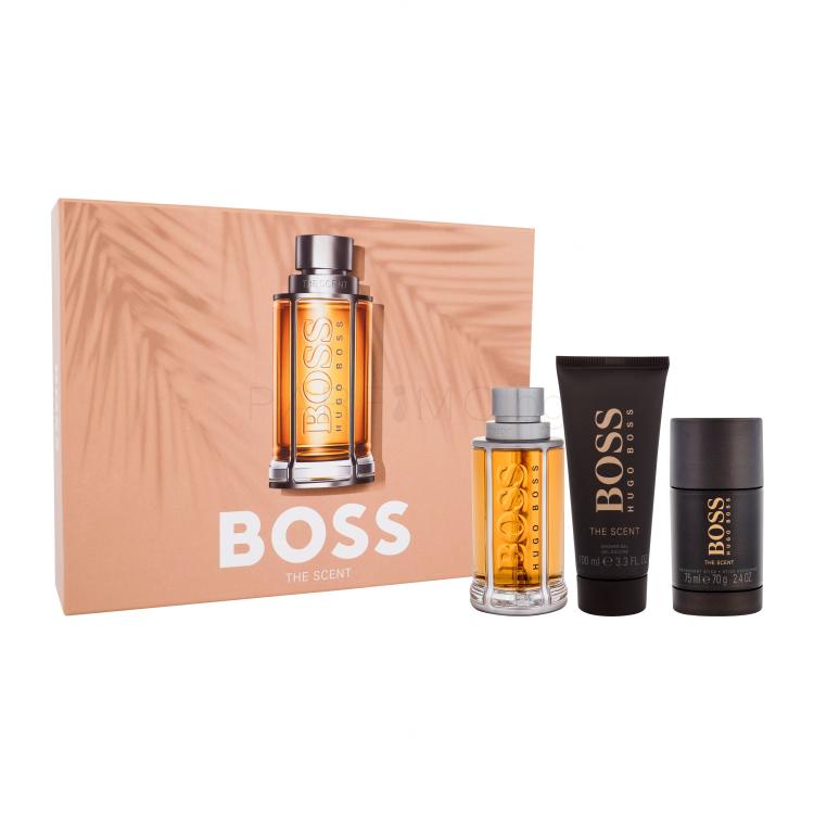 HUGO BOSS Boss The Scent 2015 Подаръчен комплект EDT 100 ml + душ гел 100 ml + деостик 75 ml