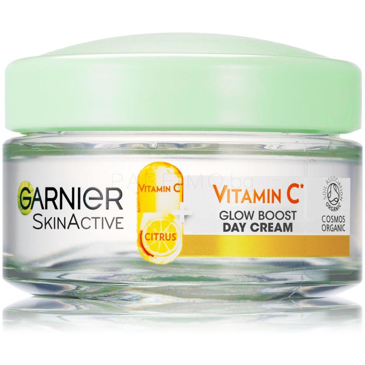 Garnier Skin Naturals Vitamin C Glow Boost Day Cream Дневен крем за лице за жени 50 ml