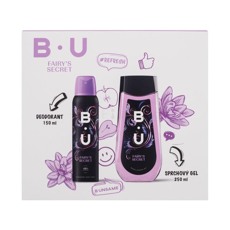B.U. Fairy´s Secret Подаръчен комплект дезодорант 150 ml + душ гел 250 ml