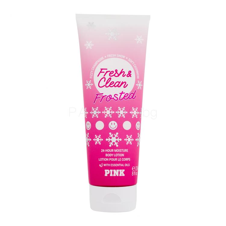 Victoria´s Secret Pink Fresh &amp; Clean Frosted Лосион за тяло за жени 236 ml