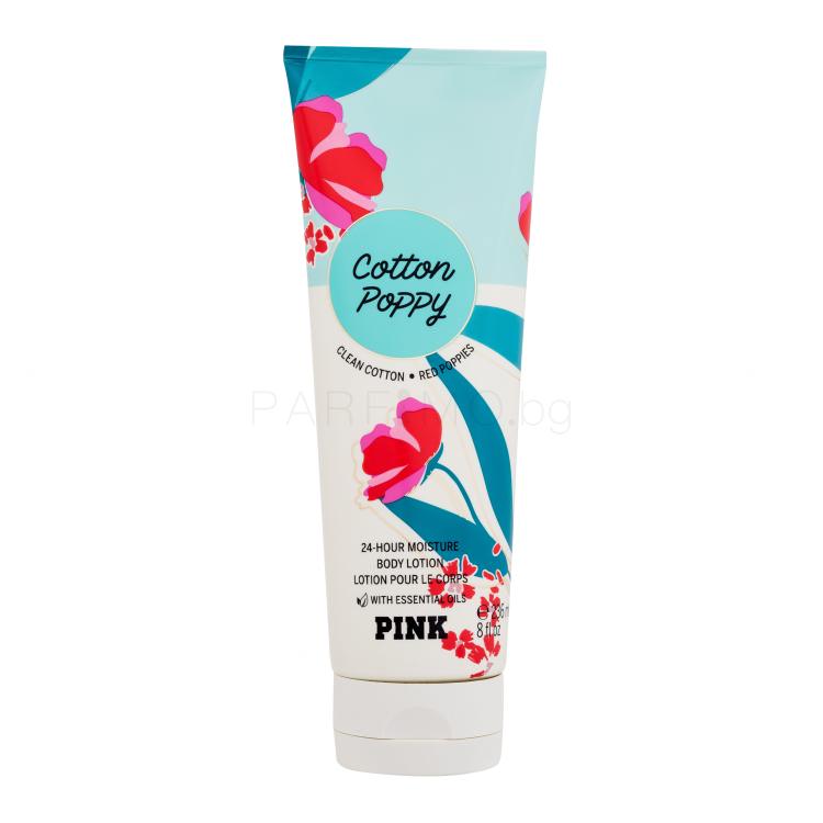 Victoria´s Secret Pink Cotton Poppy Лосион за тяло за жени 236 ml