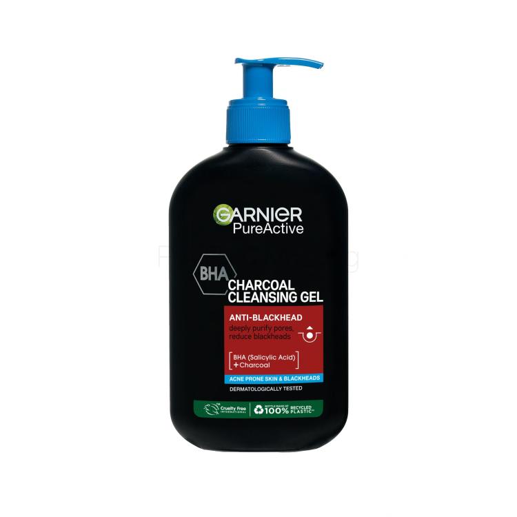 Garnier Pure Active Charcoal Cleansing Gel Почистващ гел 250 ml