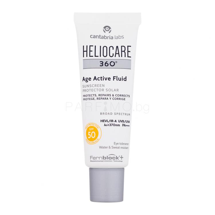 Heliocare 360° Age Active Fluid SPF50+ Слънцезащитен продукт за лице 50 ml