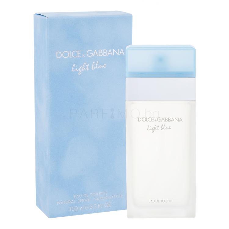 Dolce&amp;Gabbana Light Blue Eau de Toilette за жени 100 ml увреден флакон