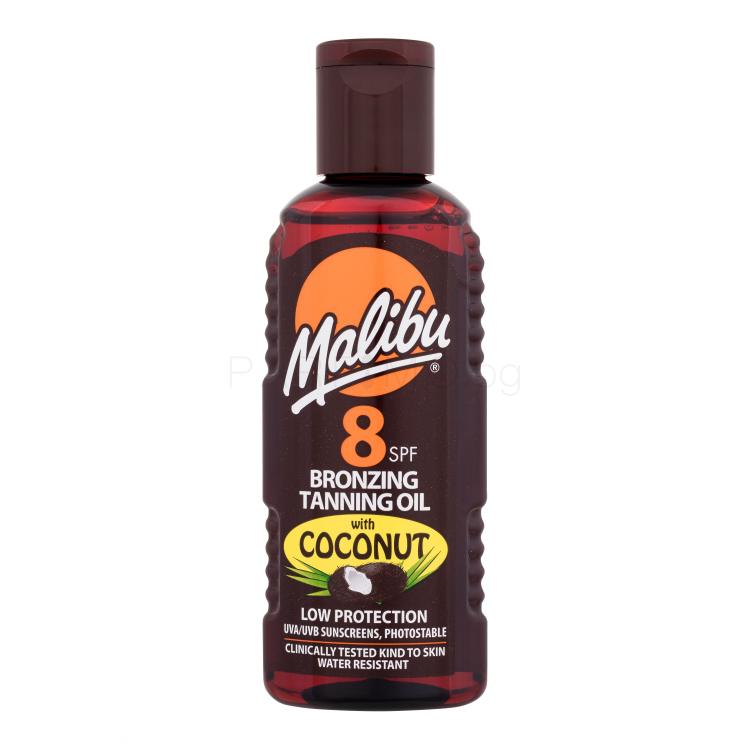 Malibu Bronzing Tanning Oil Coconut SPF15 Слънцезащитна козметика за тяло за жени 100 ml