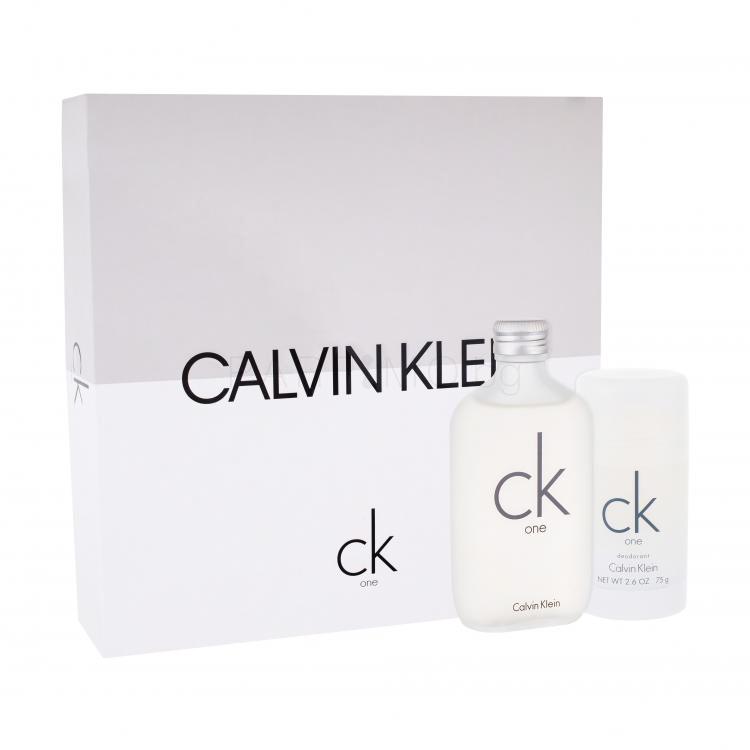 Calvin Klein CK One Подаръчен комплект EDT 100 ml + деостик 75 ml