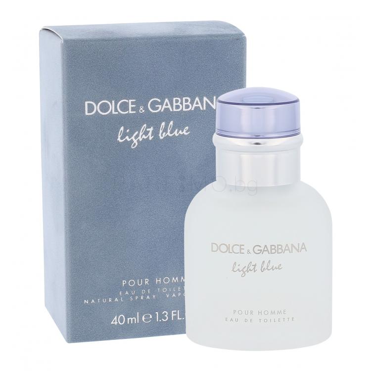Dolce&amp;Gabbana Light Blue Pour Homme Eau de Toilette за мъже 40 ml