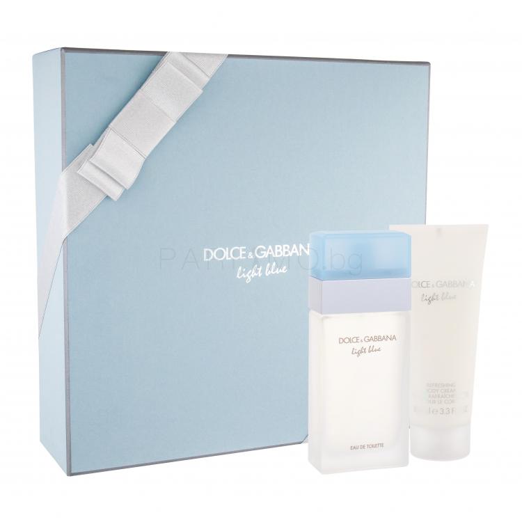 Dolce&amp;Gabbana Light Blue Подаръчен комплект EDT 50 ml + крем за тяло 100 ml