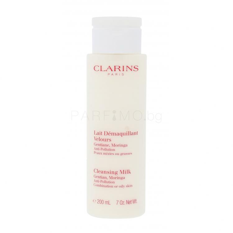 Clarins Cleansing Milk With Gentian Тоалетно мляко за жени 200 ml