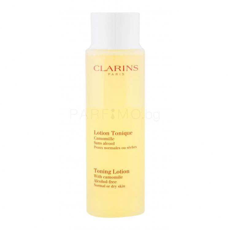 Clarins Toning Lotion With Camomile Почистваща вода за жени 200 ml