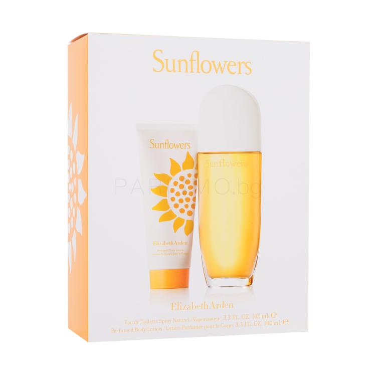 Elizabeth Arden Sunflowers Подаръчен комплект EDT 100 ml + лосион за тяло 100 ml