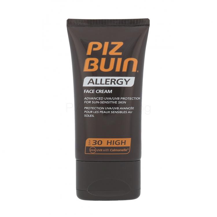 PIZ BUIN Allergy Sun Sensitive Skin Face Cream SPF30 Слънцезащитен продукт за лице 40 ml
