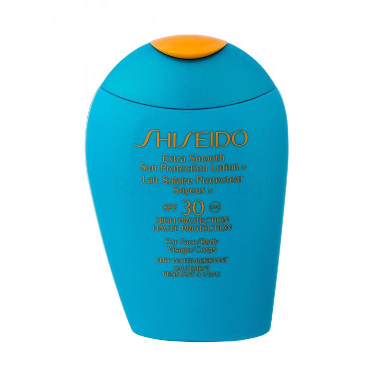Shiseido Extra Smooth Sun Protection SPF30 Слънцезащитна козметика за тяло за жени 100 ml