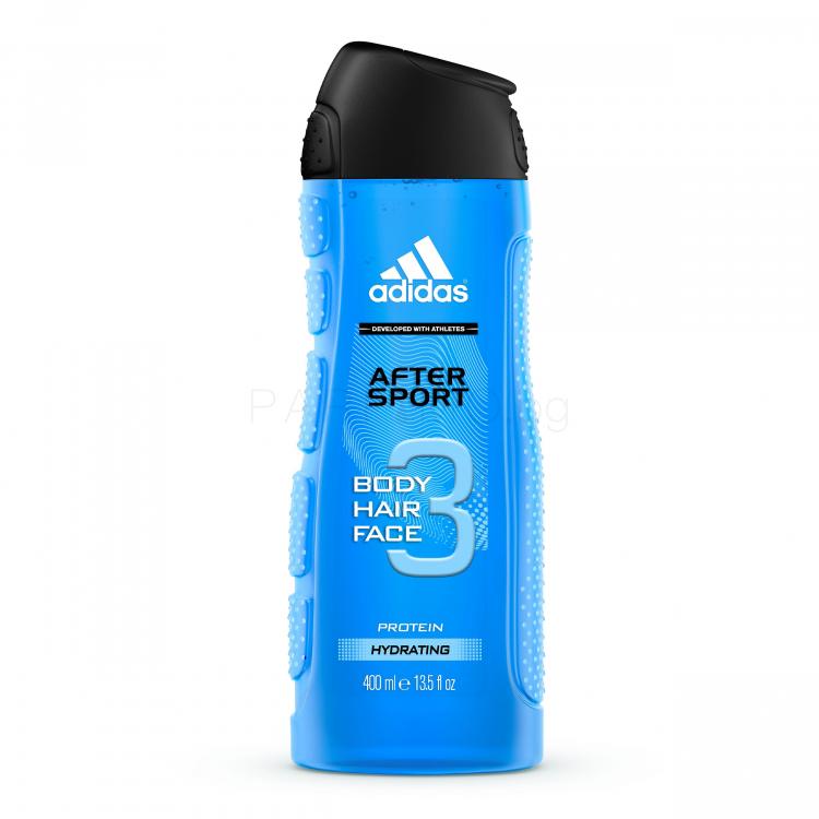 Adidas 3in1 After Sport Душ гел за мъже 400 ml
