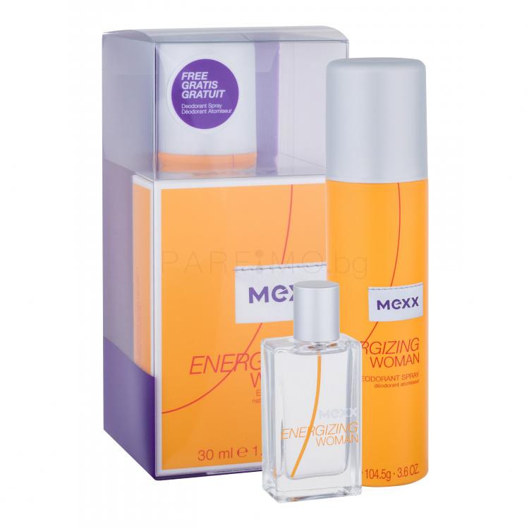 Mexx Energizing Woman Подаръчен комплект EDT 30 ml + дезодорант 150 ml