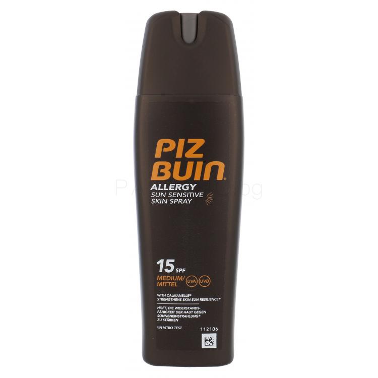 PIZ BUIN Allergy Sun Sensitive Skin Spray SPF15 Слънцезащитна козметика за тяло 200 ml