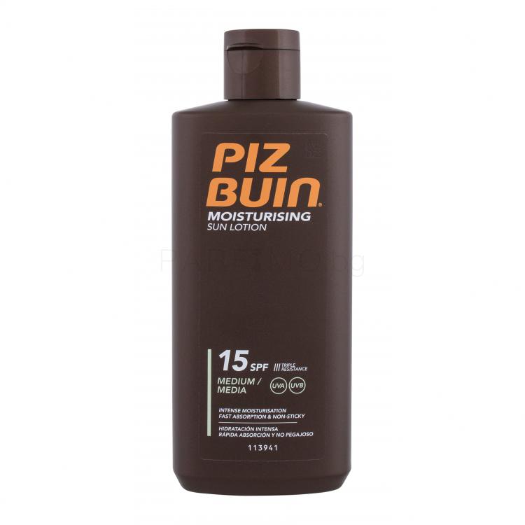 PIZ BUIN Moisturising Sun Lotion SPF15 Слънцезащитна козметика за тяло 200 ml