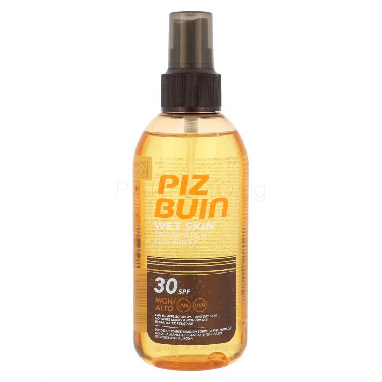 PIZ BUIN Wet Skin SPF30 Слънцезащитна козметика за тяло за жени 150 ml