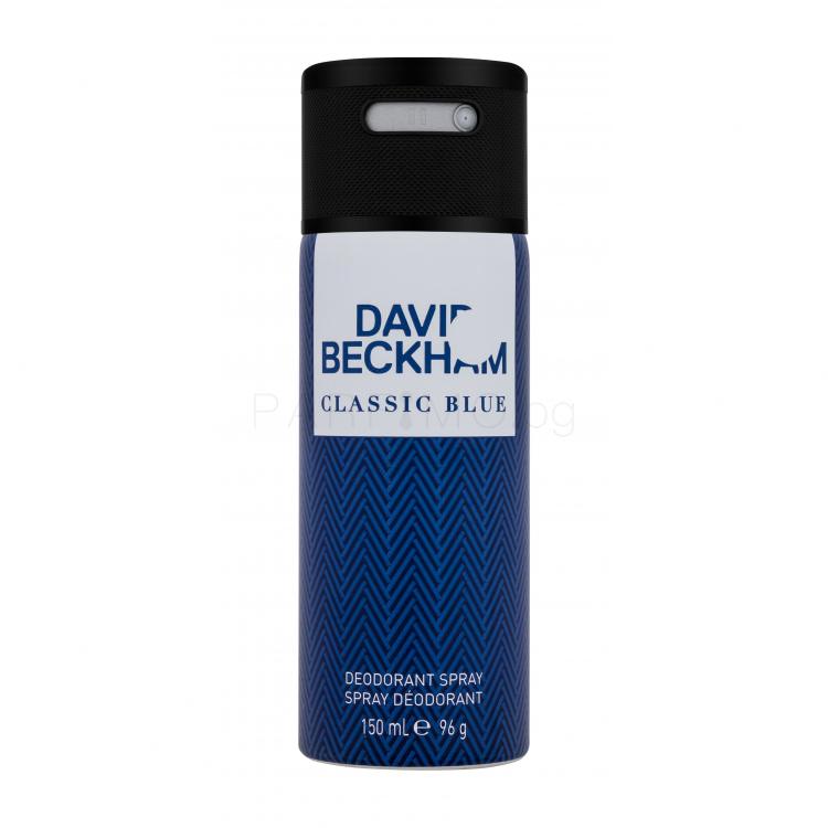 David Beckham Classic Blue Дезодорант за мъже 150 ml