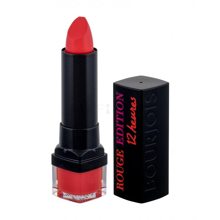 BOURJOIS Paris Rouge Edition 12 Heures Червило за жени 3,5 гр Нюанс 29 Cerise Sur Le Lipstick