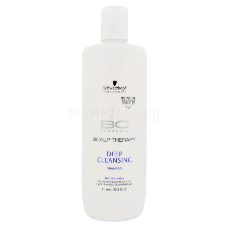 Schwarzkopf Professional BC Bonacure Scalp Therapy Deep Cleansing Foaming Face Wash Шампоан за жени 1000 ml