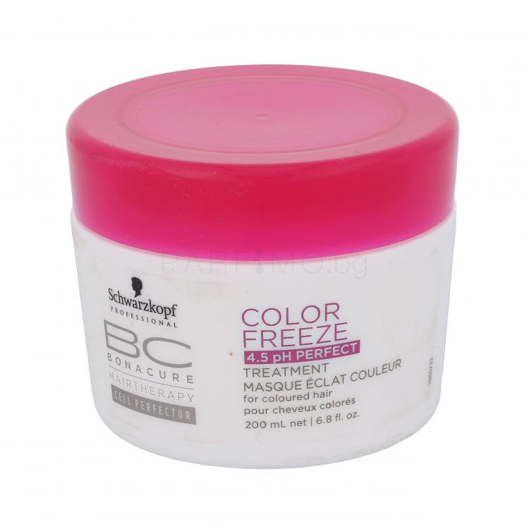 Schwarzkopf Professional BC Bonacure pH 4.5 Color Freeze Perfect Treatment Маска за коса за жени 200 ml
