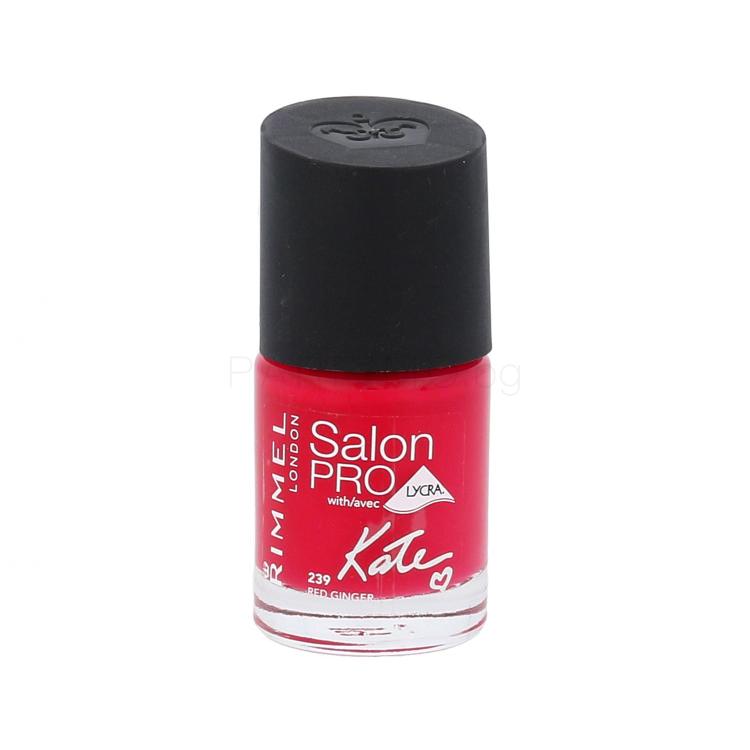Rimmel London Salon Pro Kate Лак за нокти за жени 12 ml Нюанс 239 Red Ginger