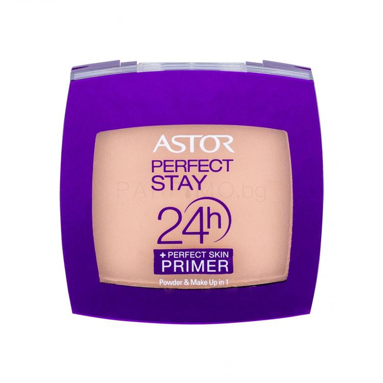 ASTOR Perfect Stay 24h Make Up &amp; Powder + Perfect Skin Primer Фон дьо тен за жени 7 гр Нюанс 102 Golden Bridge