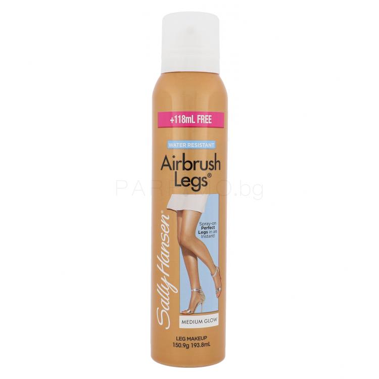 Sally Hansen Airbrush Legs Makeup Spray Автобронзант за жени 193,8 ml Нюанс Medium Glow