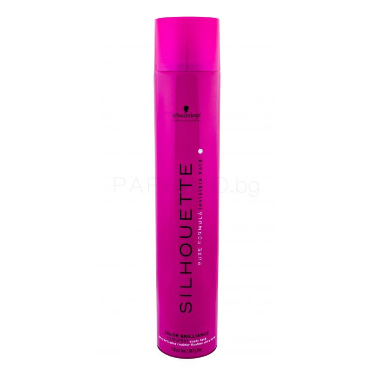 Schwarzkopf Professional Silhouette Color Brilliance Лак за коса за жени 750 ml Нюанс Super Hold