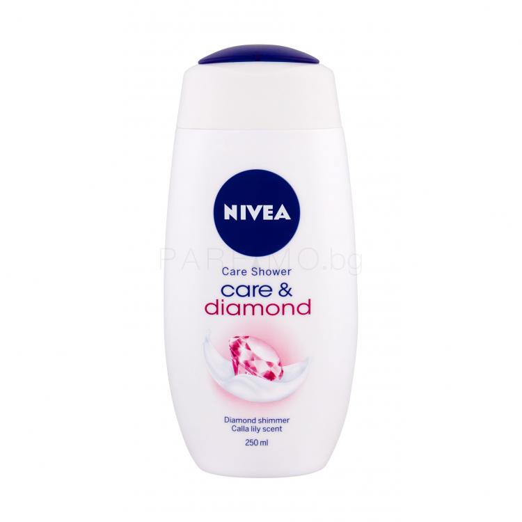 Nivea Care &amp; Diamond Душ крем за жени 250 ml