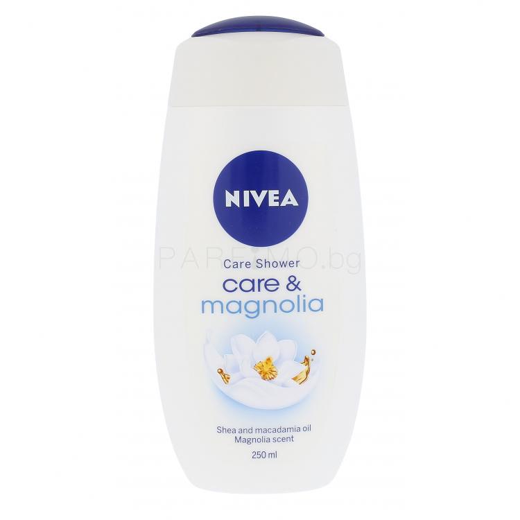 Nivea Care &amp; Magnolia Душ крем за жени 250 ml