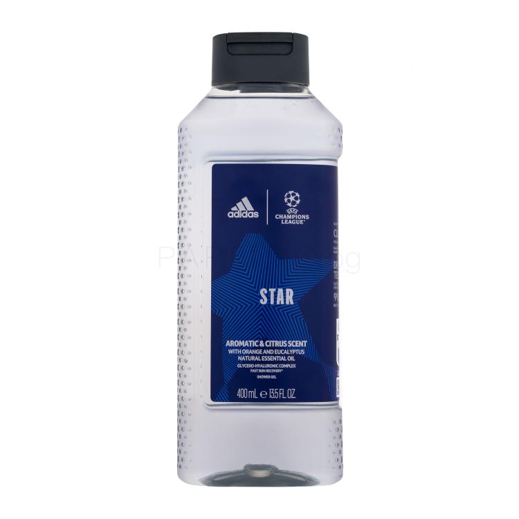 Adidas UEFA Champions League Star Душ гел за мъже 400 ml
