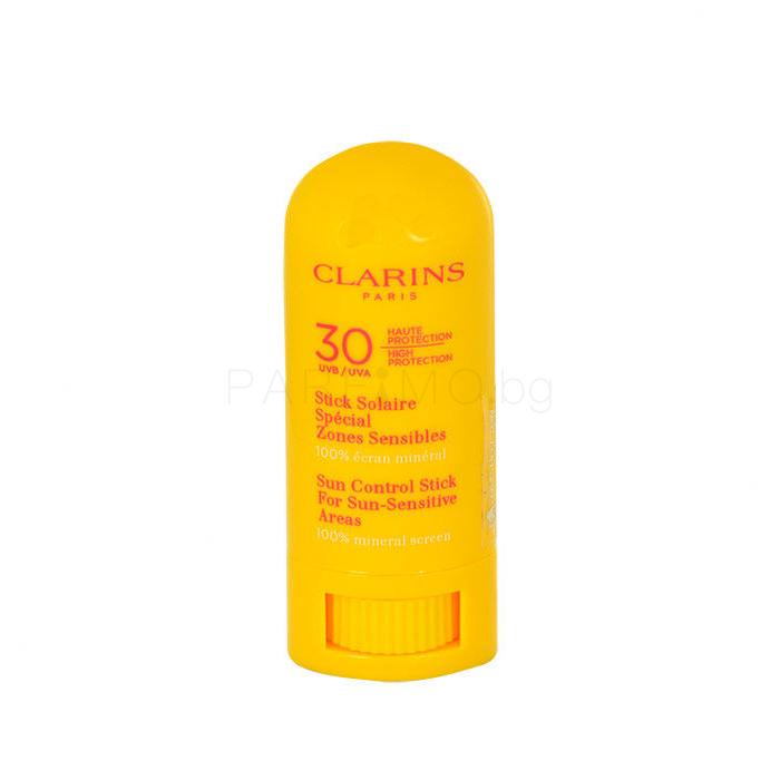 Clarins Sun Care Control Stick SPF30 Слънцезащитни продукти за устни за жени 8 гр ТЕСТЕР