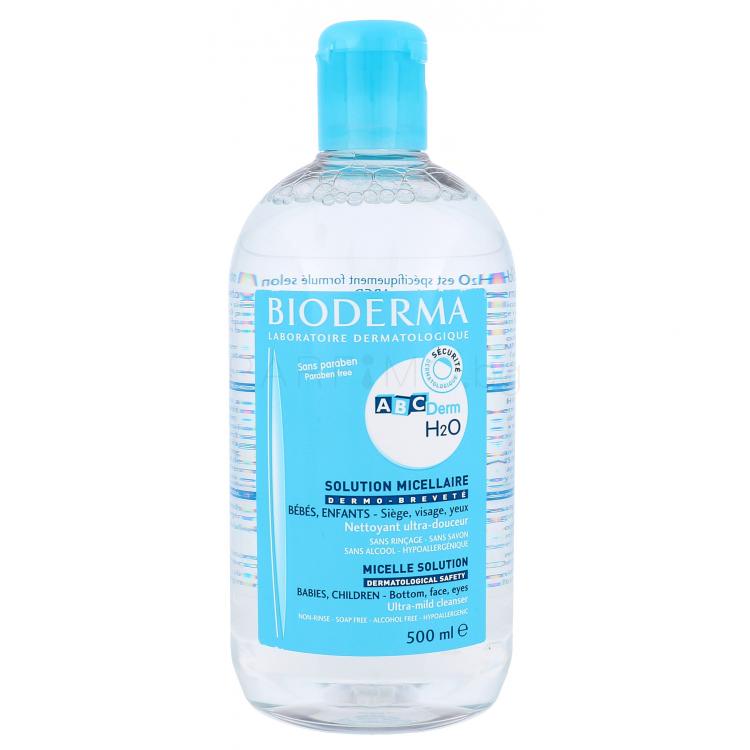 BIODERMA ABCDerm H2O Micellar Water Мицеларна вода за деца 500 ml