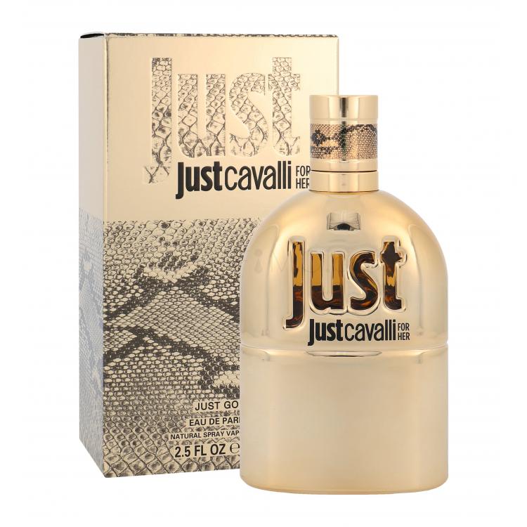 Roberto Cavalli Just Cavalli Gold For Her Eau de Parfum за жени 75 ml