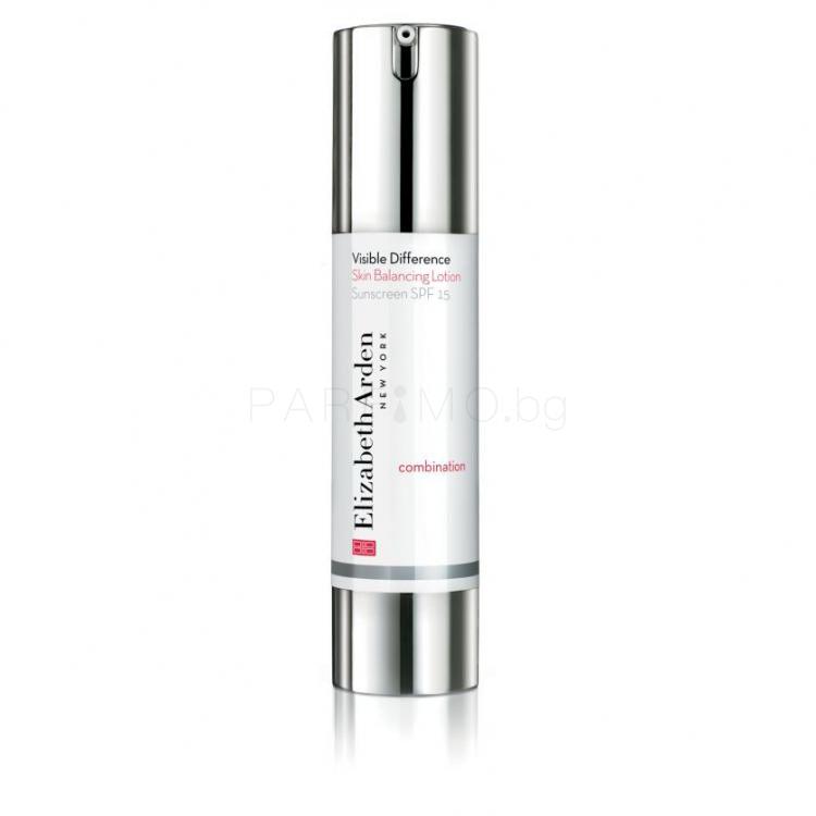 Elizabeth Arden Visible Difference Skin Balancing Lotion SPF15 Дневен крем за лице за жени 49,5 ml ТЕСТЕР