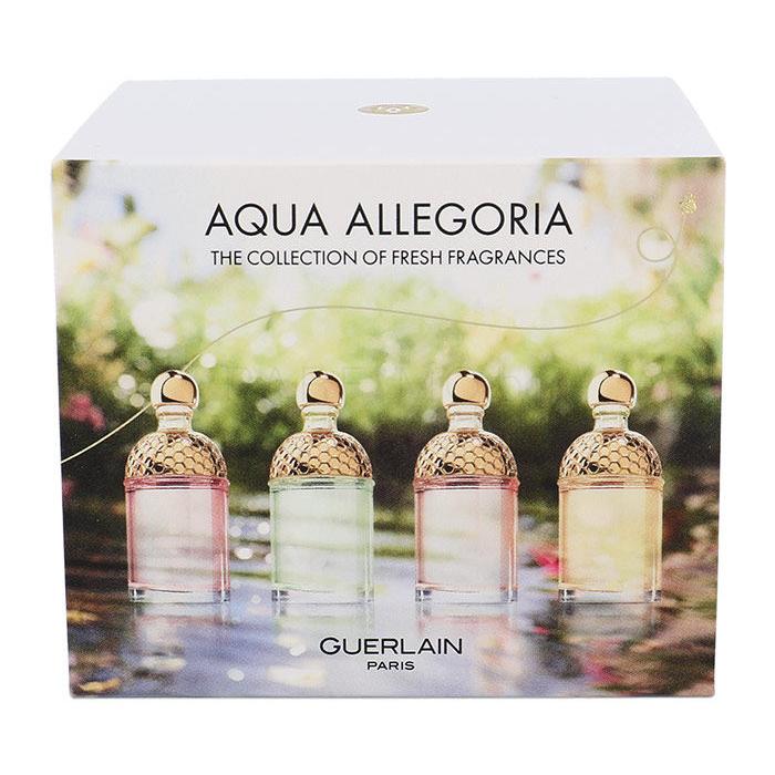 Guerlain Mini Set 1 Подаръчен комплект Aqua Allegoria (Limon Verde, Mandarine Basilic, Rosa Pop, Pera Granita) 4x 7,5 ml