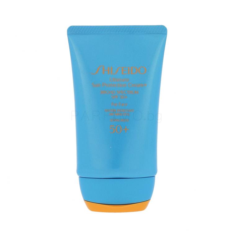 Shiseido Ultimate Sun Protection SPF50+ Слънцезащитен продукт за лице за жени 50 ml ТЕСТЕР