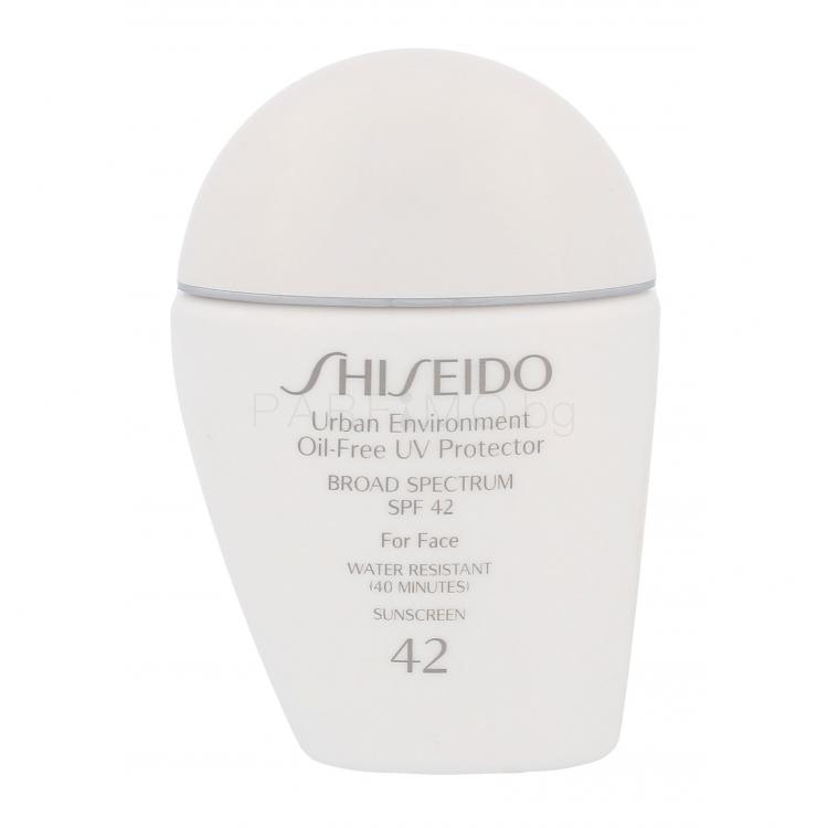 Shiseido Urban Environment SFP42 Слънцезащитен продукт за лице за жени 30 ml ТЕСТЕР