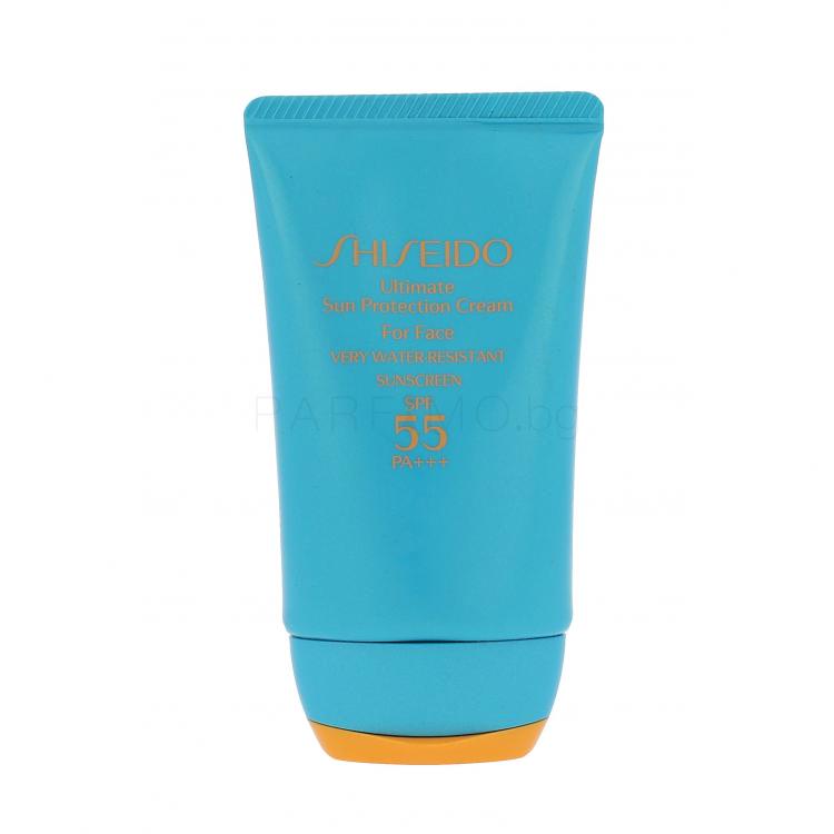Shiseido Ultimate Sun Protection SPF55 Слънцезащитен продукт за лице за жени 50 ml ТЕСТЕР