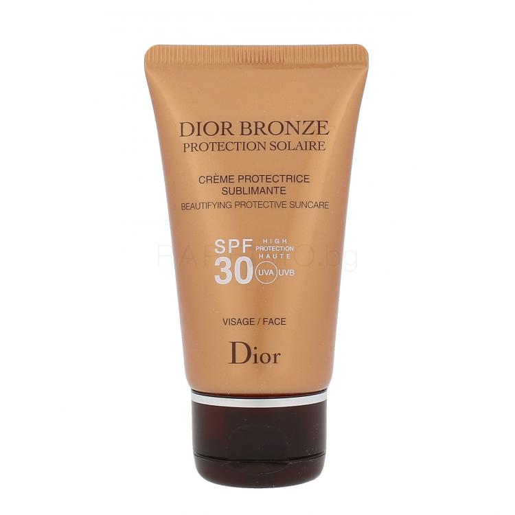 Christian Dior Bronze Beautifying Protective SPF30 Слънцезащитен продукт за лице за жени 50 ml ТЕСТЕР