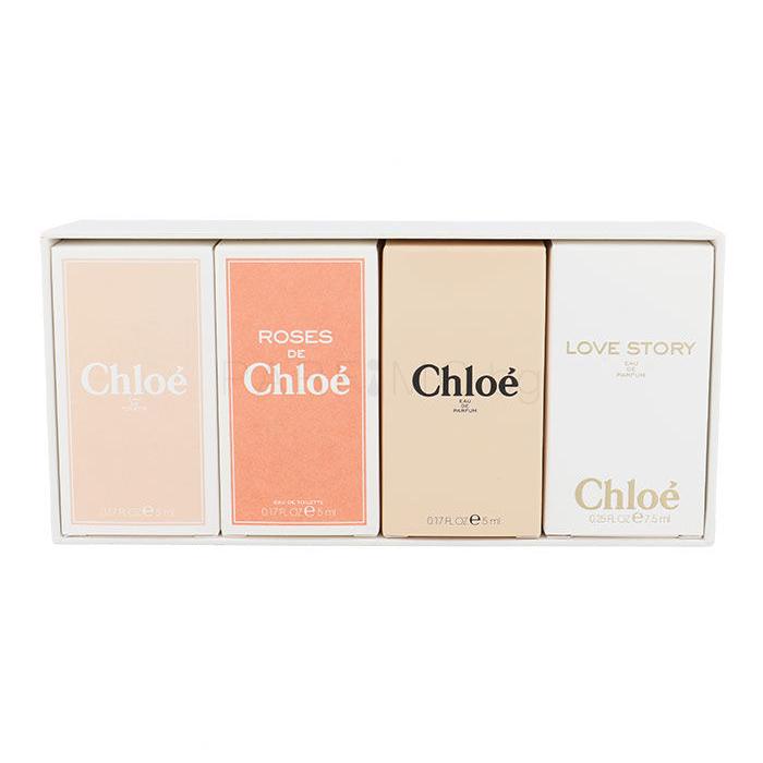 Chloé Mini Set 1 Подаръчен комплект EDP Chloé 5 ml + EDT Chloé (2015) 5 ml + EDT Roses de Chloé 5 ml + EDP Love Story 7,5 ml