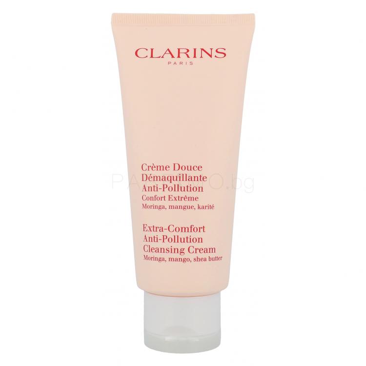 Clarins Cleansing Care Extra-Comfort Anti-Pollution Почистващ крем за жени 200 ml
