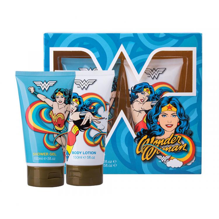 DC Comics Wonder Woman Подаръчен комплект душ гел 150 ml + лосион за тяло 150 ml