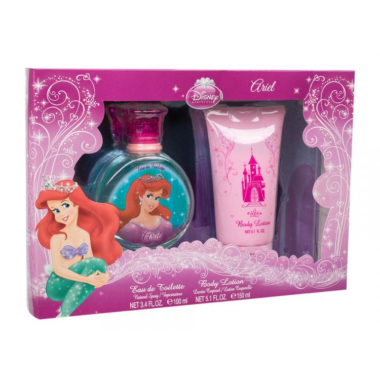 Disney Princess Ariel Подаръчен комплект EDT 100 ml + лосион за тяло 150 ml