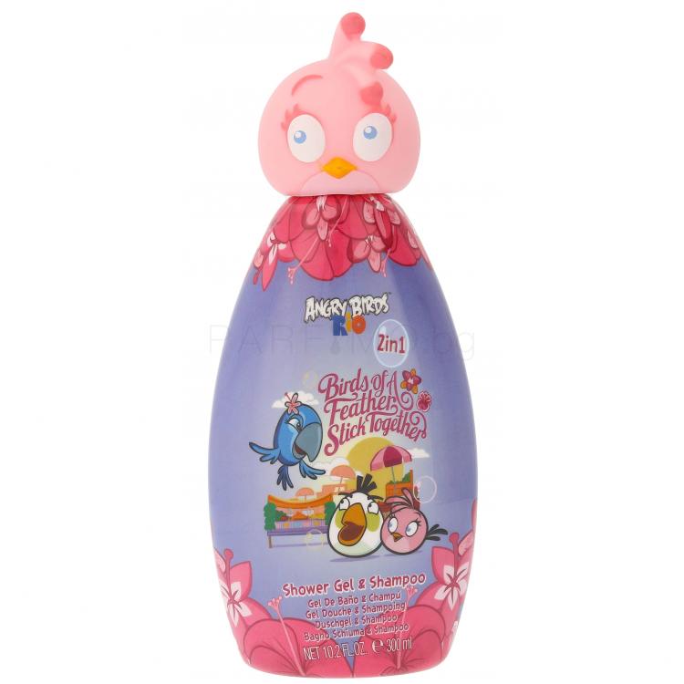 Angry Birds Angry Birds Rio Stella Душ гел за деца 300 ml