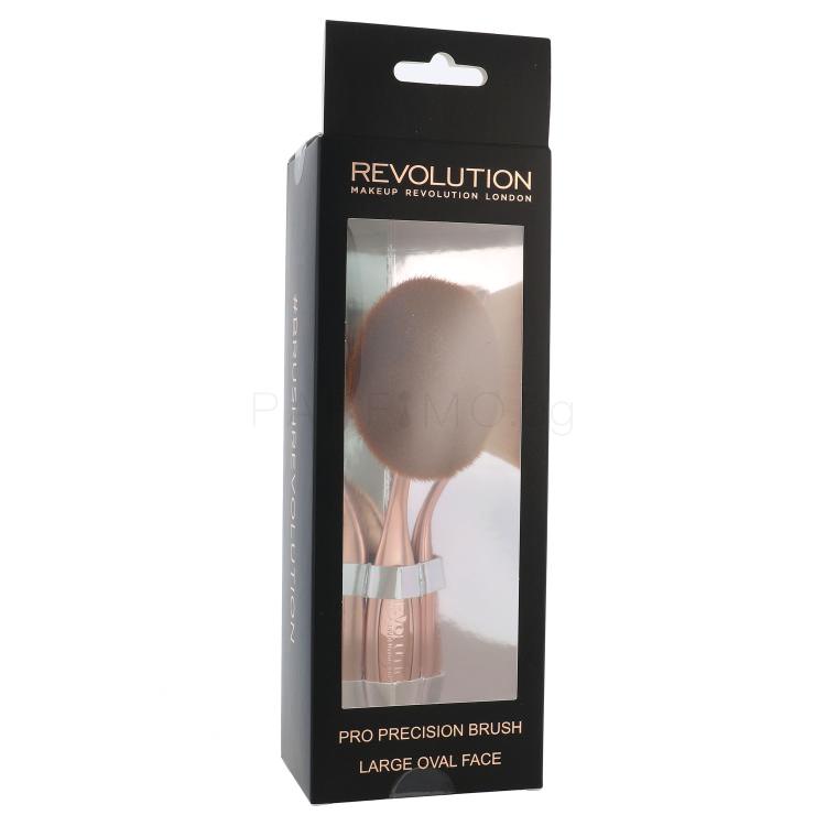 Makeup Revolution London Brushes Pro Precision Brush Large Oval Face Четка за жени 1 бр