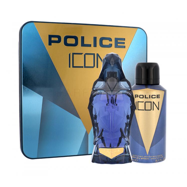 Police Icon Подаръчен комплект EDP 125 ml + дезодорант 150 ml